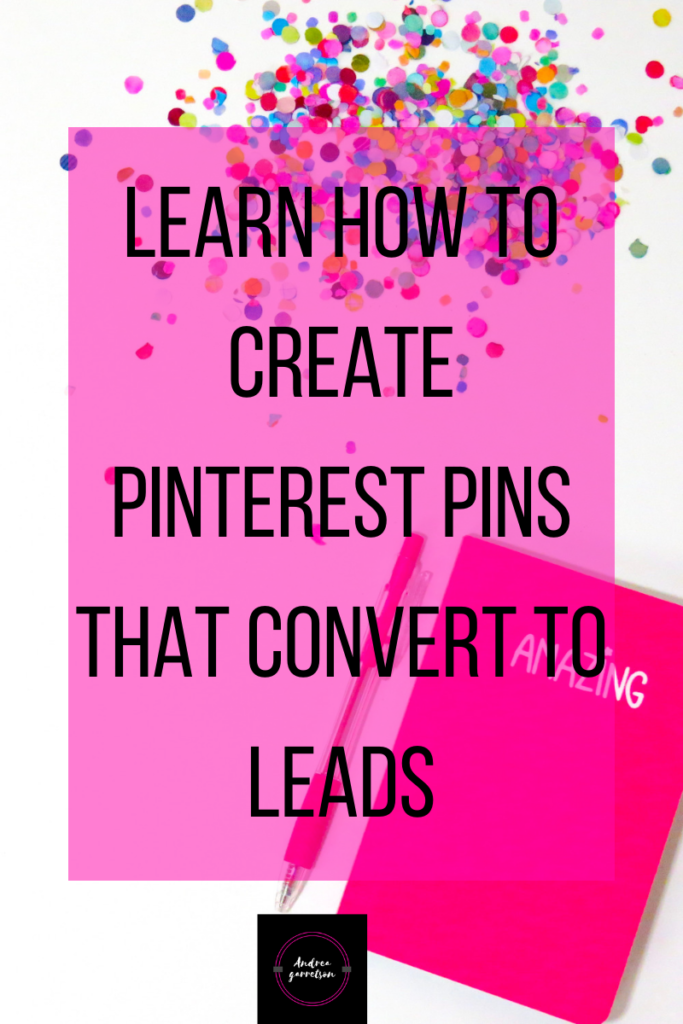 Create Pinterest Pins to deliver your lead magnet
