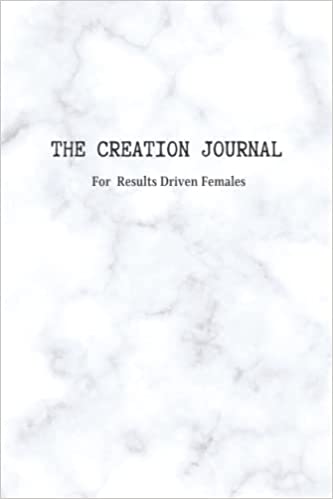 Photo of The Creation journal for females to create and build a business that provides security.
